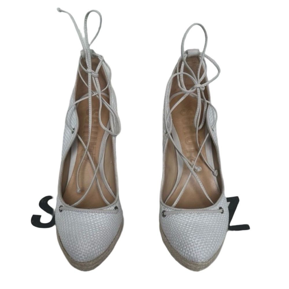 NIB Schutz Lunna Espadrille Wedge